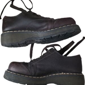 Dr Martins 8651 Unisex Size 7 Brown Slip Resistant Cap Toe Work Shoe